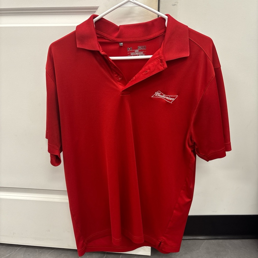 Budweiser Classic Red Polo Shirt